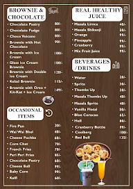 Cafe Valentino menu 1