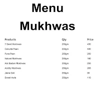 Chheda Dry Fruits menu 5