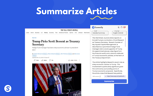 Summify: Free YouTube and Web Summarizer Preview 3