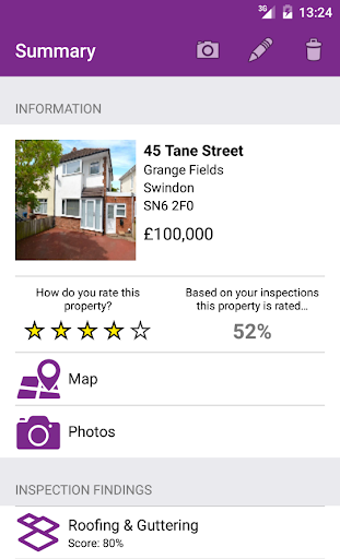 Screenshot House Inspector