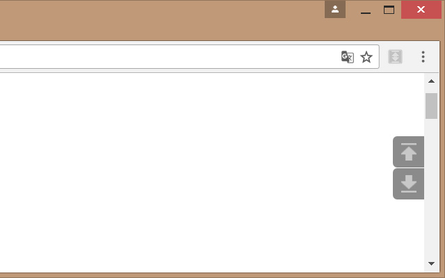 Top and Bottom scroll buttons chrome extension