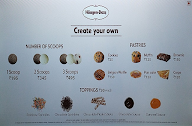 Haagen-Dazs (Phoenix Market City) menu 2