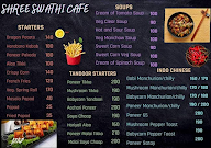Shree swathi cafe menu 4