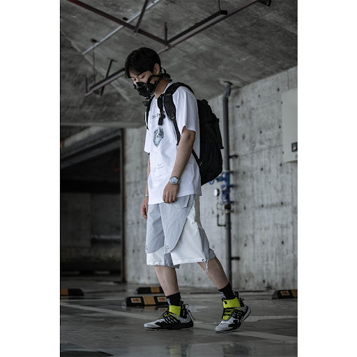 Title 5, Mens Casual Drawstring Loose-fit Shorts Sports...