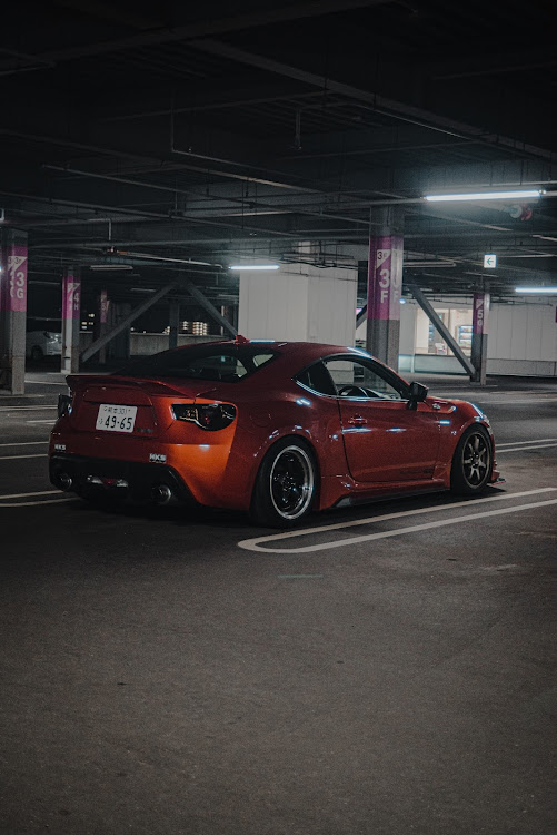 86の縦構図・ドライブ・立体駐車場・🍊・d750に関するカスタム事例の投稿画像1枚目