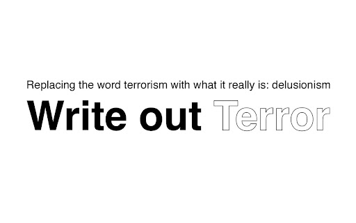 Write out Terror