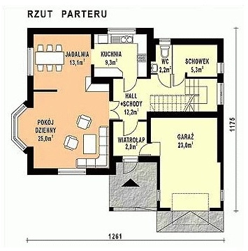 WB-3404 - Rzut parteru