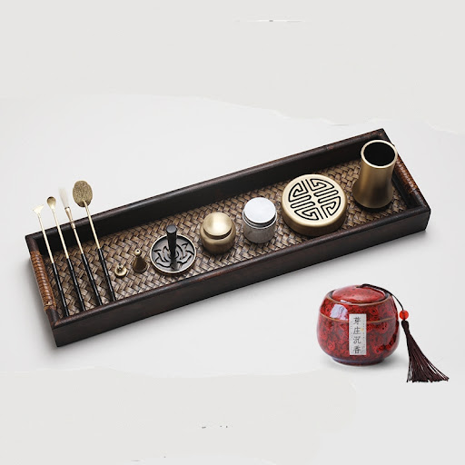 Title 8, Solid Wood Incense Road Set Agarwood Tools Pure...