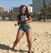 Sbahle is happy and it shows.