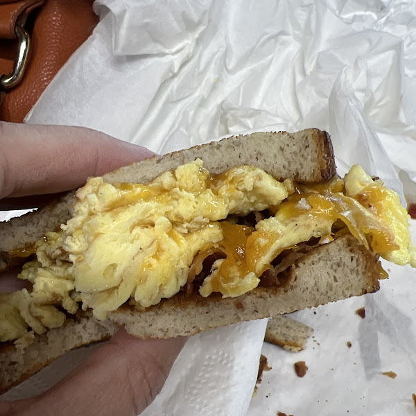 Great breakfast sandwich!