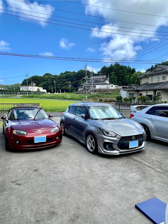 スイフトスポーツのロードスター ・NCEC・GVBに関するカスタム事例の投稿画像1枚目