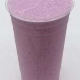 Blueberry Strawberry Yogurt Shake