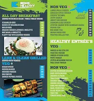 Being Healthy Kitchen menu 2