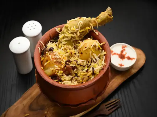 Handi Special Matka Biriyani - Chicken (2 Pcs)