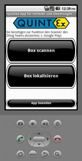 Quintex QR code Boxen