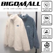 Áo Khoác Lông Cừu Logo Pichi Thêu Nổi Bigomall