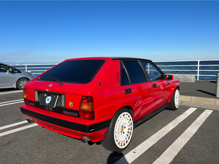 デルタのLANCIA  DELTA integrale 16V・2023千葉ツーリングin千葉・富津岬・鋸山・大山千枚田に関するカスタム事例の投稿画像2枚目