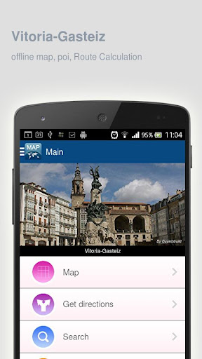 Vitoria-Gasteiz Map offline