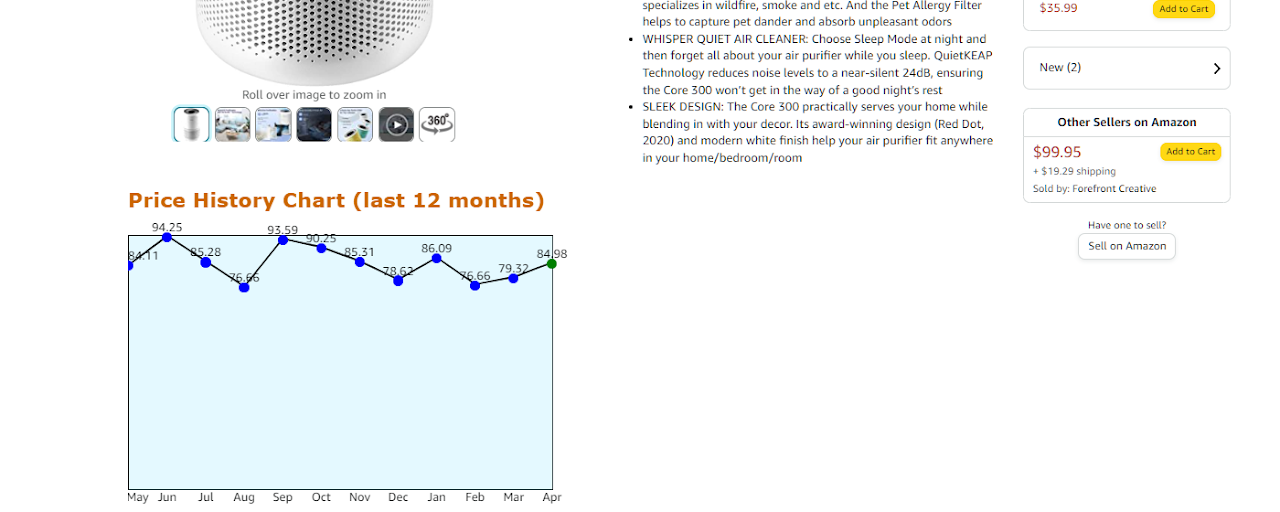 Amazon Historical Price Tracker Preview image 1