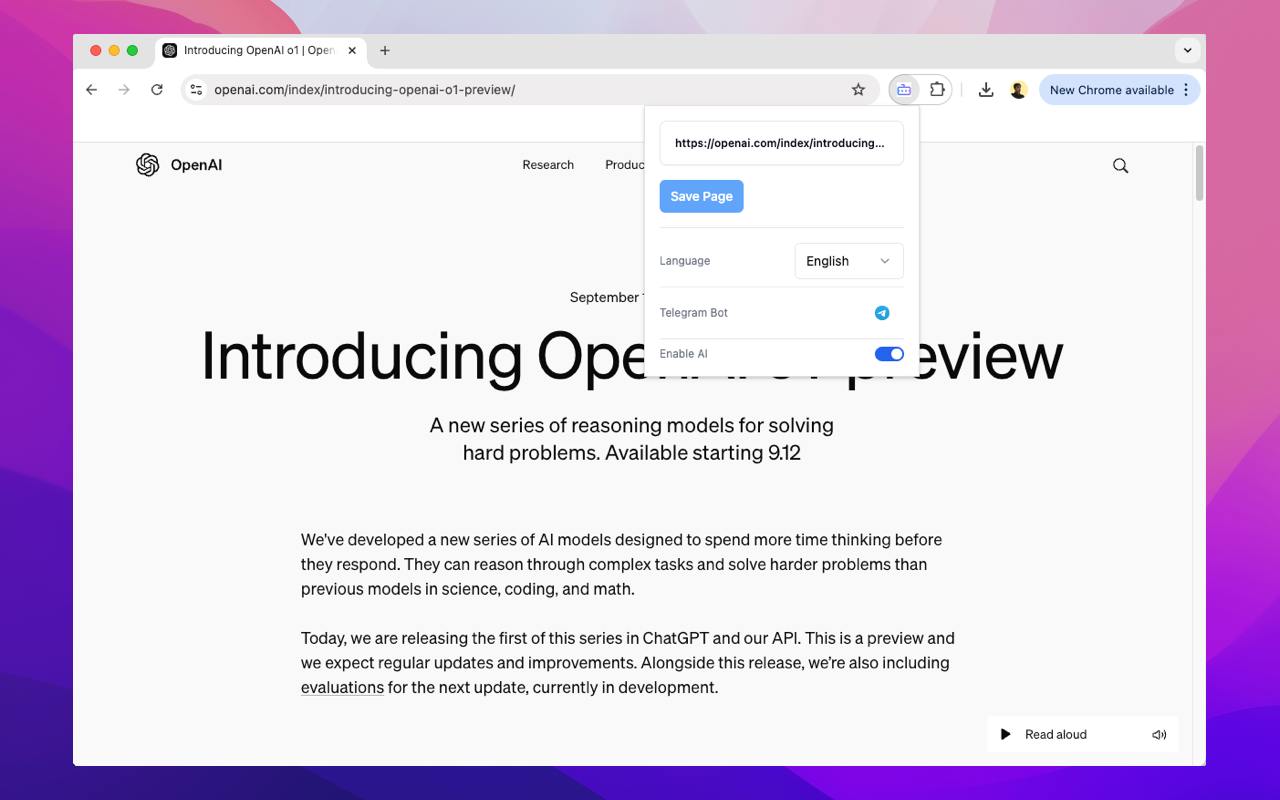 Save to AI - Save anything to AI. Chrome Extension Image 2