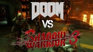 10 similarities between DOOM and Shadow Warrior 3