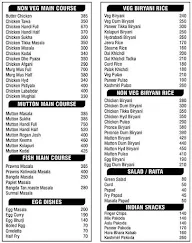 Malhar Restaurant menu 3