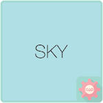 Colorful Talk - Sky 카카오톡 테마 Apk