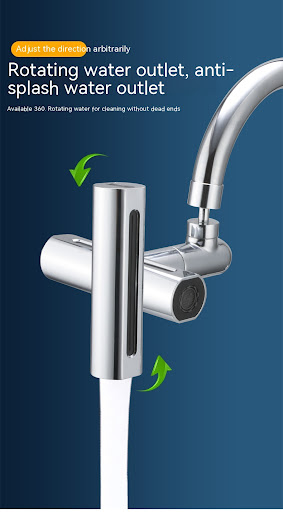 Title 16, Kitchen Flying Rain Waterfall Faucet Sprinkler,...