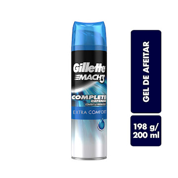 Gel Gillette Mach 3 Hidratante Afeitar y Barbear x 200 ml  