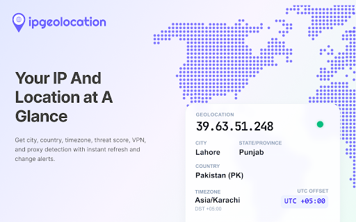 IPGeolocation.io — IP Data, Geolocation & Risk Signals screenshot 1