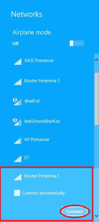 Membangun Komunikasi Point to Multipoint