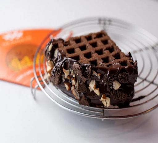 Rocky Road Waffle Sandwich