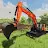 Car America Vehicles Excavator icon