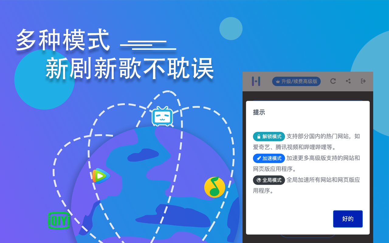 洞见回国加速器 - HoleCN VPN 2023 Preview image 4