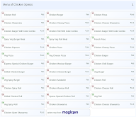 Chicken Xpress menu 1