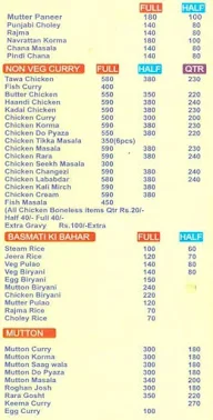 Sandy's Punjabi Rasoi menu 3