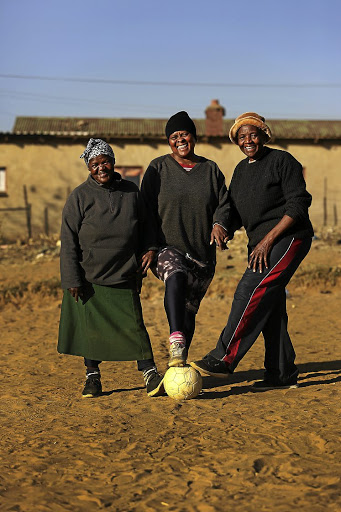 Caroline Ndlovu, Victoria Mahamba and Sarah Dubuzane.