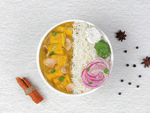 GT Road Paneer Mughlai [Steamed Rice] Bowl