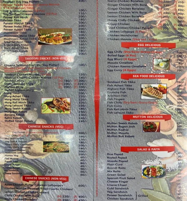 Apna Sweets & Restaurant menu 