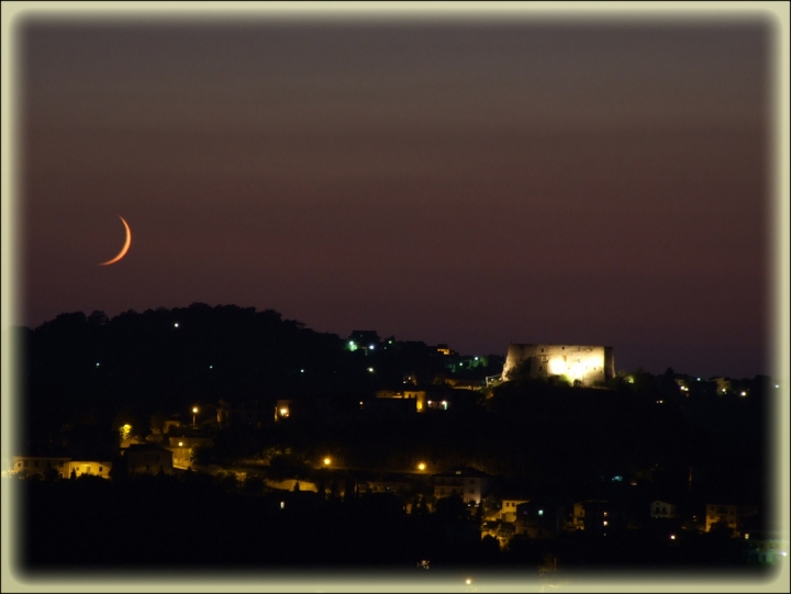 La luna e il castello di ziosilvio