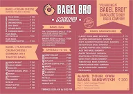 Bagel Bro menu 1