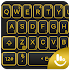 Golden Black Keyboard Theme6.3.22.2019