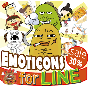 Emoticon for Line logo