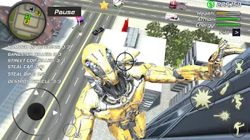 Super Crime Iron Hero Robot Screenshot