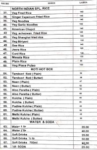 Roti park Dabha menu 4