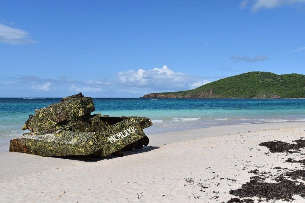 Beach in Puerto Rico