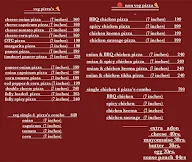 Bill’s Pizza Palace menu 3