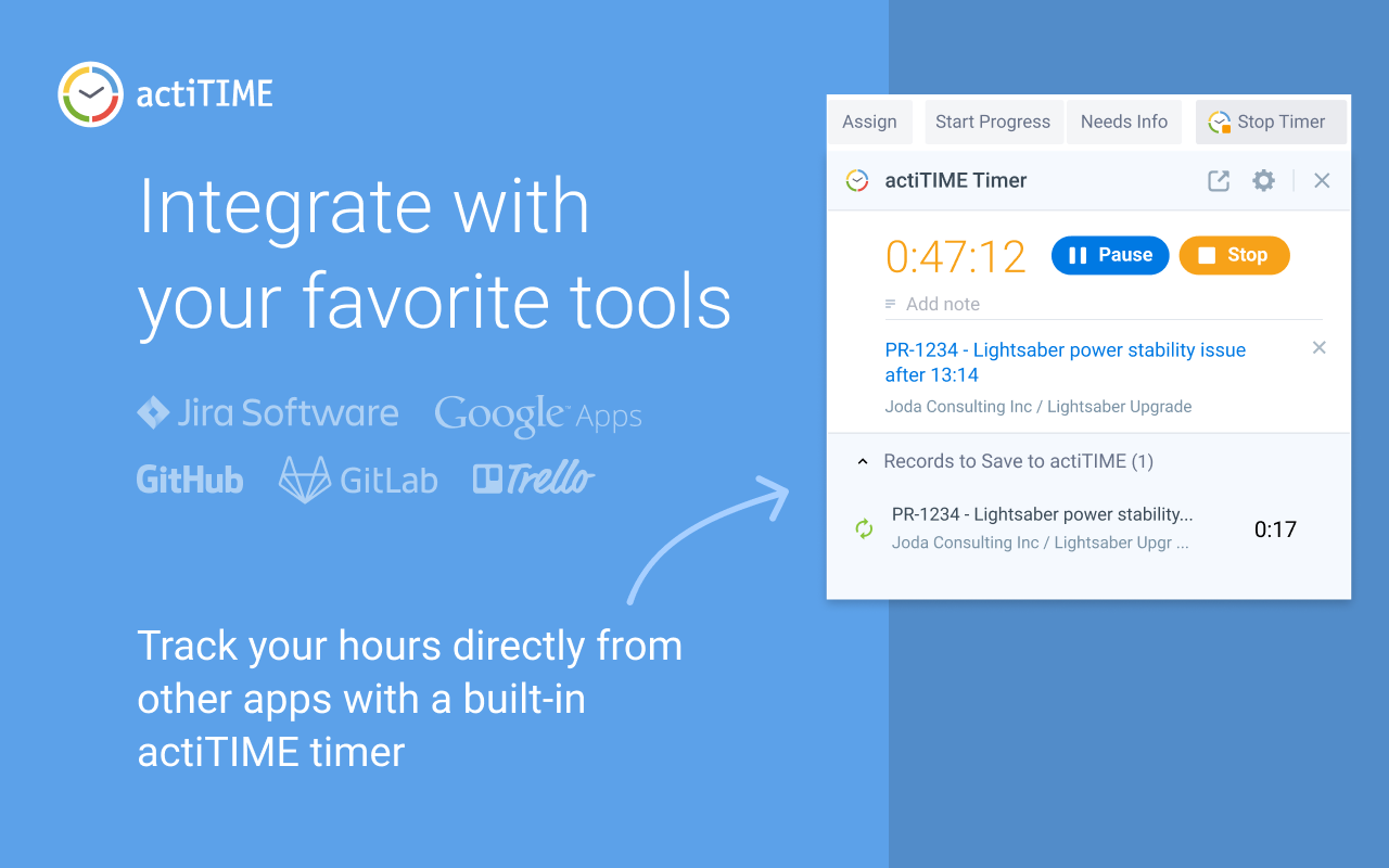 actiTIME Time Tracking & Project Management Preview image 5