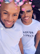 Somizi and bae Mohale
