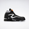 pump omni zone ii black / footwear white / wild orange